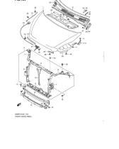 SUZUKI 58270-53K00-000 - SOPORTE SUP. PARACHOQUES