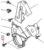 SANTANA 11119-86CA9 - TORNILLO C/ARAND. 6*100-16