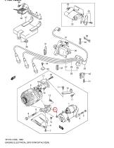 SANTANA 11551-83E00 - BRACKET,GENELATOR