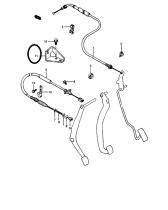 SANTANA 23911-83003 - SOPORTE CABLE EMBRAGUE(S.RE