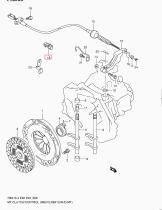 SANTANA 23915-77D00 - ABRAZADERA, CABLE DE EMBRAGUE DERECHO