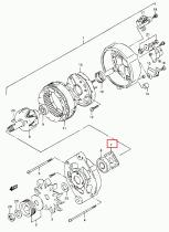 SANTANA 31585-85C00 - PLACA RETEN RODAMIENTO