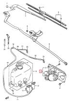 SANTANA 38101-85C20 - C/MOTOR Y SOPORTE LIMPIA