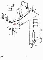 SANTANA 41430A80000 - PLACA BALLESTA L/D