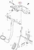 SANTANA 49710-62A11 - BRACKET, PEDAL