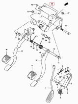 SANTANA 49710-81A00 - MUELLE PEDAL FRENO