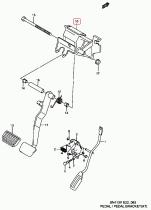 SANTANA 49710-81A60 - MUELLE PEDAL FRENO