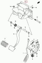 SANTANA 49710-81AB0 - BRACKET, PEDAL