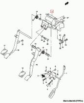 SANTANA 49710-82AF1 - SOPORTE DE PEDAL