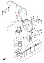 SANTANA 51020-81A00 - HOSE COMP,BRAKE VACUUM