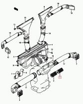 SANTANA 73210-70A00-5PK - DEFLECTOR,L/D