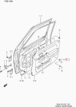 SANTANA 84462-81A00-T01 - CASQUILLO,PUERTA DEL I