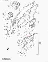 SANTANA 84482-60A01 - SOPORTE ASIDERO PUERTA