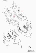 SANTANA 85101-81A10-L2R - CONJUNTO  DE COJÍN, ASIENTO DELANTERO