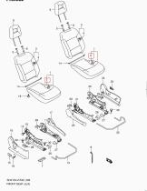 SANTANA 85107-81A10-DP8 - COJIN,ASIENTO,DEL.