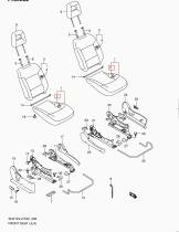 SANTANA 85107-81A10-JH8 - COJIN,ASIENTO,DEL.