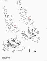 SANTANA 85107-81AL0-JC6 - COJIN ASIENTO DELANTERO