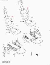 SANTANA 85301-81A10-JC6 - RESPALDO ASIENTO DELANTERO