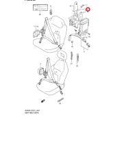 SANTANA 87850-60A50 - C/SOPORTE ENGANCHE,L/D