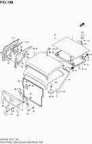 SANTANA 93832-82A10 - SOPORTE LAT DEL TECHO TRAS