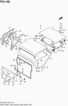 SANTANA 93841-82A10 - SOPORTE DEL TECHO TRAS L/I