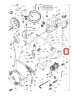 SANTANA 95710-86CJ0 - TUBERIA EVAP-COM (TRAMO 2)