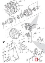 SANTANA A601000-024 - SOPORTE ALTERNADOR