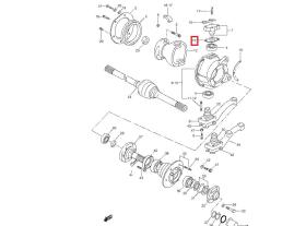 SANTANA PS-310130 - ALOJAMIENTO COJINETE EJE GIRO