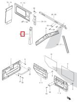 SANTANA PS-910757 - TAPICERIA INT. COLUMNA L DER