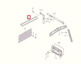 SANTANA PS-911590-004 - TAPICERIA SUP. TRASERA