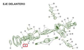 LAND ROVER 217398 - MANGUITO DISTANCIADOR