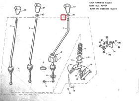 LAND ROVER 544918G - CONJUNTO PALANCA DE CAMBIOS