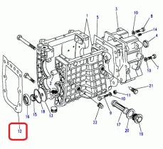  FRC3073 - JUNTACARTER EMBRAGUE RR