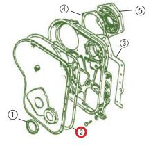 LAND ROVER GO4046 - JUNTA TAPA DISTRIBUCION