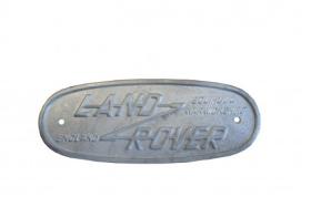 LAND ROVER 332670 - PLACA OVALADA LAND ROVER SERIE 1