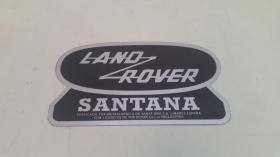 LAND ROVER 160947S1 - ANAGRAMA LAND ROVER SANTANA PARA S1 S2