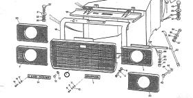 LAND ROVER 203368 - REJILLA DELANTERA CAZORLA