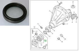 LAND ROVER FTC4851 - ANILLO OBTURADOR RAD.-PINON/ATAQUE