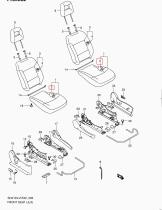 SANTANA 85107-81A10-JC6 - COJIN,ASIENTO,DEL.