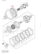 SANTANA 24120-76J11 - OUTPUT SHAFT A/T