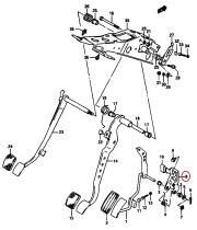 SANTANA 49511-60A00 - SOPORTE PEDAL