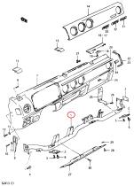 SANTANA 72310-83002 - SOPORTE COLUMNA DIRECCION