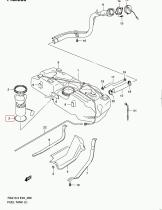 SUZUKI 89192-62J00-000 - JOINT TORIQUE