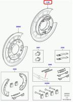 LAND ROVER SMB000126 - TAMBOR DE FRENO DERECHO