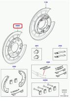 LAND ROVER SMF500020 - SOPORTE PINZA DE FRENOS IZQUIERDA