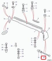 LAND ROVER AB610124L - TORNILLO AUTORROSCANTE