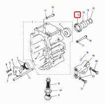 LAND ROVER FRC2365G - RETEN DE ACEITE GNUINO NBR