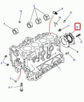 LAND ROVER LUF100430G - RETEN TRASERO CIGUEÑAL ORIGINAL