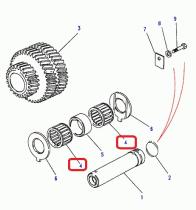 LAND ROVER 594290 - COJINETE AGUJAS