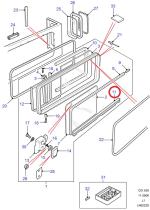 LAND ROVER CNJ000020 - RUN - GLASS